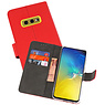 BAOHU Wallet Cases Hoesje Samsung Galaxy S10e Rood