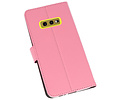 Booktype Telefoonhoesjes - Bookcase Hoesje - Wallet Case -  Geschikt voor Samsung Galaxy S10e - Roze