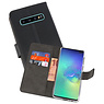 BAOHU Wallet Cases Hoesje Samsung Galaxy S10 Plus Zwart