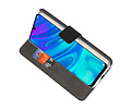 BAOHU Booktype Telefoonhoesjes - Bookcase Hoesje - Wallet Case -  Geschikt voor Huawei P Smart 2019 - Zwart