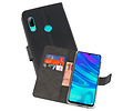 BAOHU Booktype Telefoonhoesjes - Bookcase Hoesje - Wallet Case -  Geschikt voor Huawei P Smart 2019 - Zwart
