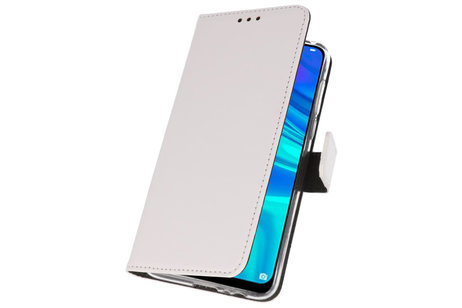 Booktype Telefoonhoesjes - Bookcase Hoesje - Wallet Case -  Geschikt voor Huawei P Smart 2019 - Wit