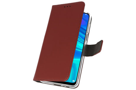 Booktype Telefoonhoesjes - Bookcase Hoesje - Wallet Case -  Geschikt voor Huawei P Smart 2019 - Bruin