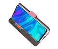 BAOHU Booktype Telefoonhoesjes - Bookcase Hoesje - Wallet Case -  Geschikt voor Huawei P Smart 2019 - Roze