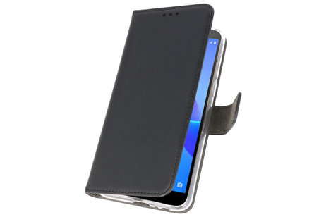 BAOHU Booktype Telefoonhoesjes - Bookcase Hoesje - Wallet Case -  Geschikt voor Huawei Y5 Lite 2018 - Zwart