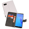 BAOHU Wallet Cases Hoesje Huawei Y5 Lite 2018 Wit
