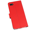 BAOHU Booktype Telefoonhoesjes - Bookcase Hoesje - Wallet Case -  Geschikt voor Huawei Y5 Lite 2018 - Rood
