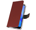 BAOHU Booktype Telefoonhoesjes - Bookcase Hoesje - Wallet Case -  Geschikt voor Huawei Y5 Lite 2018 - Bruin