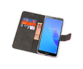 BAOHU Booktype Telefoonhoesjes - Bookcase Hoesje - Wallet Case -  Geschikt voor Huawei Y5 Lite 2018 - Roze