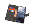 Booktype Telefoonhoesjes - Bookcase Hoesje - Wallet Case -  Geschikt voor Samsung Galaxy A8s - Zwart