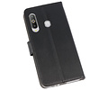 BAOHU Booktype Telefoonhoesjes - Bookcase Hoesje - Wallet Case -  Geschikt voor Samsung Galaxy A8s - Zwart