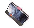 BAOHU Booktype Telefoonhoesjes - Bookcase Hoesje - Wallet Case -  Geschikt voor Samsung Galaxy A8s - Roze
