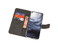 BAOHU Booktype Telefoonhoesjes - Bookcase Hoesje - Wallet Case -  Geschikt voor Samsung Galaxy A8s - Bruin