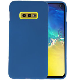 BAOHU BackCover Hoesje Color Telefoonhoesje Samsung Galaxy S10e - Navy