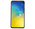 BAOHU Hoesje Geschikt voor de Samsung Galaxy S10e - Backcover Color Telefoonhoesje - Grijs