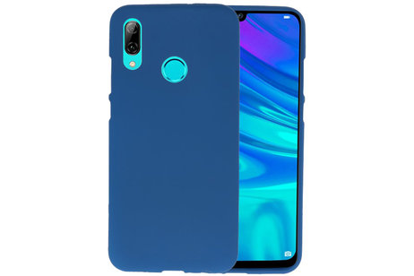 BAOHU Hoesje Geschikt voor de Huawei P Smart 2019 - Backcover Color Telefoonhoesje - Navy