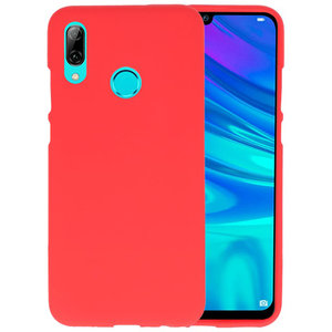 BAOHU Hoesje Geschikt voor de Huawei P Smart 2019 - Backcover Color Telefoonhoesje - Rood