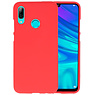 BAOHU BackCover Hoesje Color Telefoonhoesje Huawei P Smart 2019 - Rood