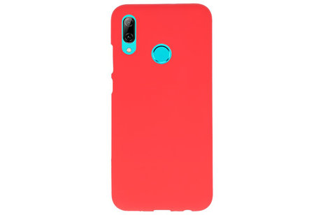 BackCover Hoesje Color Telefoonhoesje voor Huawei P Smart 2019 - Rood