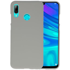 BAOHU Hoesje Geschikt voor de Huawei P Smart 2019 - Backcover Color Telefoonhoesje - Grijs