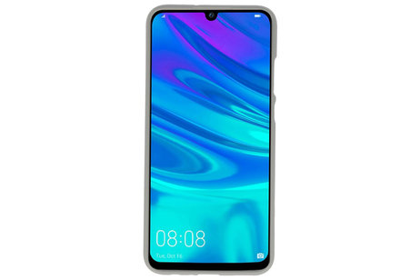 BAOHU Hoesje Geschikt voor de Huawei P Smart 2019 - Backcover Color Telefoonhoesje - Grijs
