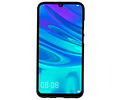 BAOHU Hoesje Geschikt voor de Huawei P Smart 2019 - Backcover Color Telefoonhoesje - Zwart