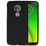 BackCover Hoesje Color Telefoonhoesje Motorola Moto G7 Power - Zwart