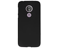 BackCover Hoesje Color Telefoonhoesje voor Motorola Moto G7 Power - Zwart
