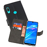 BAOHU Wallet Cases Hoesje Huawei Y7 / Y7 Prime (2019) Zwart