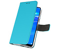 Booktype Telefoonhoesjes - Bookcase Hoesje - Wallet Case -  Geschikt voor Huawei Y7 / Y7 Prime (2019) - Blauw