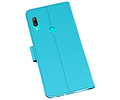 BAOHU Booktype Telefoonhoesjes - Bookcase Hoesje - Wallet Case -  Geschikt voor Huawei Y7 / Y7 Prime (2019) - Blauw