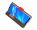 Booktype Telefoonhoesjes - Bookcase Hoesje - Wallet Case -  Geschikt voor Huawei Y7 / Y7 Prime (2019) - Rood