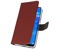 BAOHU Booktype Telefoonhoesjes - Bookcase Hoesje - Wallet Case -  Geschikt voor Huawei Y7 / Y7 Prime (2019) - Bruin