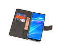BAOHU Booktype Telefoonhoesjes - Bookcase Hoesje - Wallet Case -  Geschikt voor Huawei Y7 / Y7 Prime (2019) - Bruin