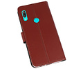 Booktype Telefoonhoesjes - Bookcase Hoesje - Wallet Case -  Geschikt voor Huawei Y7 / Y7 Prime (2019) - Bruin