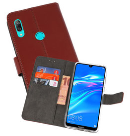 BAOHU Wallet Cases Hoesje Huawei Y7 / Y7 Prime (2019) Bruin