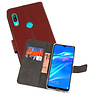 BAOHU Wallet Cases Hoesje Huawei Y7 / Y7 Prime (2019) Bruin