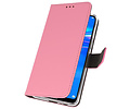 Booktype Telefoonhoesjes - Bookcase Hoesje - Wallet Case -  Geschikt voor Huawei Y7 / Y7 Prime (2019) - Roze