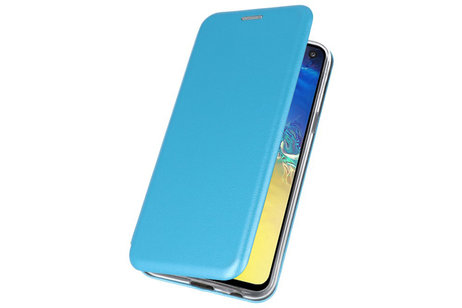 Slim Folio Case - Book Case Telefoonhoesje - Folio Flip Hoesje - Geschikt voor Samsung Galaxy S10e - Blauw