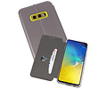 Slim Folio Case - Book Case Telefoonhoesje - Folio Flip Hoesje - Geschikt voor Samsung Galaxy S10e - Grijs