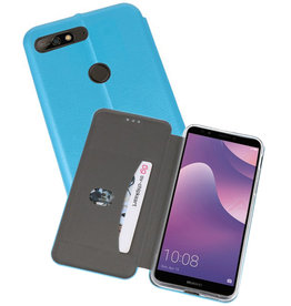 Slim Folio Case Huawei Y7 / Y7 Prime 2018 Blauw