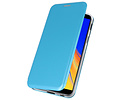 Slim Folio Case - Book Case Telefoonhoesje - Folio Flip Hoesje - Geschikt voor Samsung Galaxy J4 Plus - Blauw