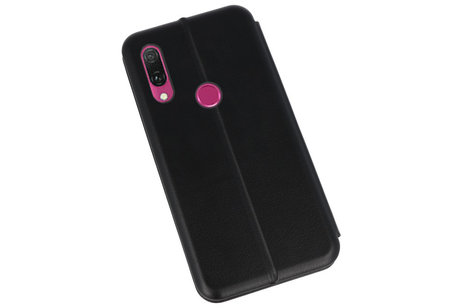 Slim Folio Case - Book Case Telefoonhoesje - Folio Flip Hoesje - Geschikt voor Huawei Y9 2019 - Zwart