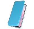 Slim Folio Case - Book Case Telefoonhoesje - Folio Flip Hoesje - Geschikt voor Huawei Y9 2019 - Blauw