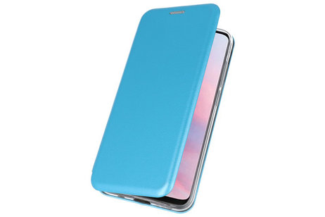 Slim Folio Case - Book Case Telefoonhoesje - Folio Flip Hoesje - Geschikt voor Huawei Y9 2019 - Blauw