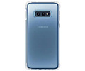 Schokbestendig Back Cover Hoesje - Shockproof Telefoonhoesje -  Geschikt voor  Samsung Galaxy S10e - Transparant