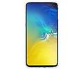 BAOHU Schokbestendig Back Cover Hoesje - Shockproof Telefoonhoesje -  Geschikt voor  Samsung Galaxy S10 Plus - Transparant