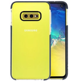 Armor TPU Hoesje Samsung Galaxy S10e Transparant / Zwart