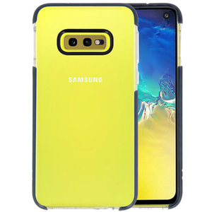 Armor TPU Hoesje voor Samsung Galaxy S10e Transparant / Zwart