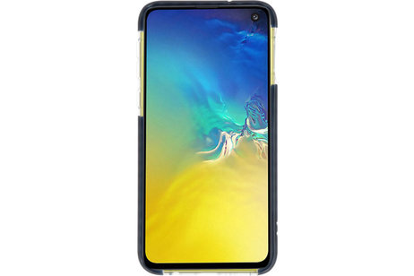 Armor TPU Hoesje voor Samsung Galaxy S10e Transparant / Zwart